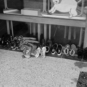 séchage des chaussures