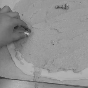 préparion de la frangipane 